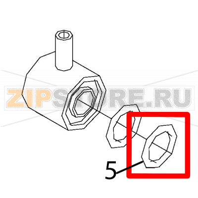 O-Ring 16.01X10.77X2.62 Fagor FI-48 B O-Ring 16.01X10.77X2.62 Fagor FI-48 BЗапчасть на деталировке под номером: 5Название запчасти Fagor на английском языке: O-Ring 16.01X10.77X2.62 FI-48 B.