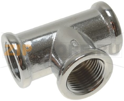 ХРОМИРОВАННОЕ Т-ОБРАЗНОЕ СОЕДИНЕНИЕ FF Ø 3/8&quot; 