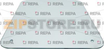 DOOR GLASS FOR OVEN 555x442 mm 