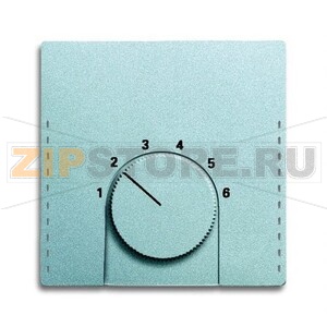 Накладка для терморегулятора, себеребристый алюминий ABB 2CKA001710A3668 