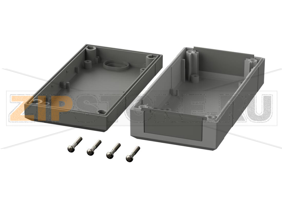 Корпус с пластмассовыми передними платами, 125x67x40 мм Bopla EG 1240 FK 