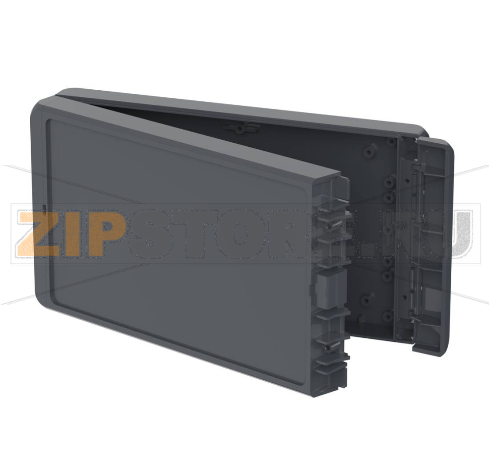 Корпус, 231x125x40 мм, поликарбонат UL 94 V0, одноцветный Bopla B 221304 PC-V0 7024 