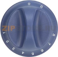 KNOB BLUE ø 76 mm 0-1-2-3-4-5-6-7-8