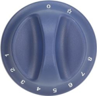 KNOB BLUE ø 76 mm 0-1-2-3-4-5-6-7-8