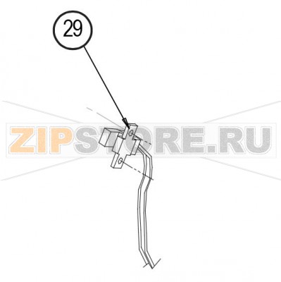 Сенсор поднятия термоголовки в сборе Datamax W-8306 Датчик поднятия термоголовки в сборе Datamax W-8306Запчасть на сборочном чертеже под номером: 29Количество запчастей в комплекте: 1Название запчасти Datamax на английском языке: Assy, Head Lift Sensor    