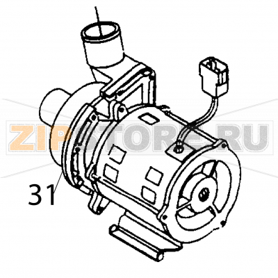 Rinsing pump 220/240V Fagor ECO-120 Rinsing pump 220/240V Fagor ECO-120Запчасть на деталировке под номером: 31Название запчасти Fagor на английском языке: Rinsing pump 220/240V ECO-120.