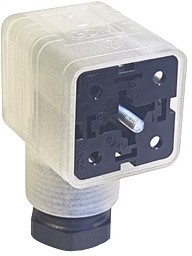Разъем прямоугольный, 2P+E, прозрачный, 1 шт Hirschmann GDML2011LED24 