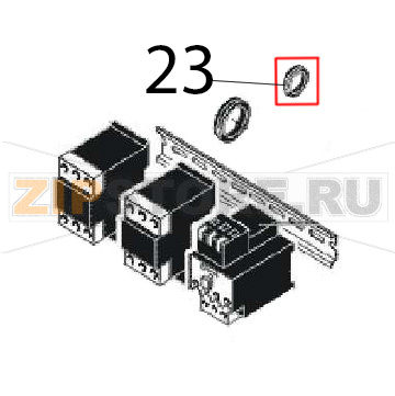 Grommet Ø: 29-37 Angelo Po FM1221E1 Grommet Ø: 29-37 Angelo Po FM1221E1Запчасть на деталировке под номером: 23