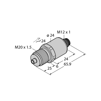 Датчик давления Turck PT2.5V-1020-IX-H1143 