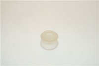 GROMMET, SILICONE W/FLANGE