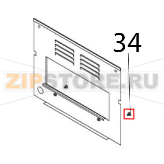Hanging nail Airhot CT-300 Hanging nail Airhot CT-300Запчасть на деталировке под номером: 34