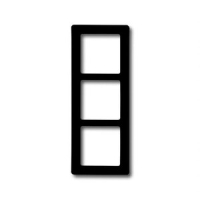 Рамка трехместная, антрацитовая ABB 2CKA001730A0241