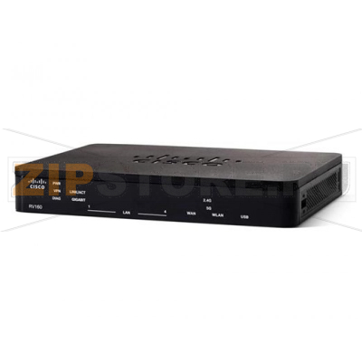 Маршрутизатор 600 Мбит/с, LAN 4x1 Гб/с, WAN 1x1 Гб/с, RJ-45/SFP Cisco RV160-K8-RU 