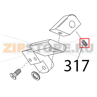 Vite senza testa DIN916, M5x6NE Sirman Palladio 350 Automec Vite senza testa DIN916, M5x6NE Sirman Palladio 350 AutomecЗапчасть на деталировке под номером: 317