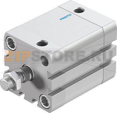 Пневмоцилиндр компактный Festo ADN-40-30-A-P-A 