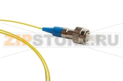 Hyperline FPT-B9-9-FC/UR-1M-LSZH-YL (FPT9-9-FC-UPC-1M) Пигтейл волоконно-оптический SM 9/125 (OS2), FC/UPC, 1 м, LSZH 