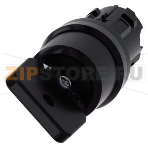 АКТУАТОР ПОВОРОТНОГО ПЕРЕКЛЮЧАТЕЛЯ С КЛЮЧОМ O.M.R., 22MM, КРУГЛ., ПЛАСТИК, НОМЕР ЗАМКА 73034, ЧЁРНЫЙ, С 2 КЛЮЧАМИ, 2 КОММУТАЦИОННЫХ ПОЛОЖЕНИЯ: O<I, БЕЗ ФИКСАЦИИ, ACT. AN. 50 ГРАД.: 12/2 Ч., ПОЛОЖЕНИЕ ИЗЪЯТИЯ КЛЮЧА: O Siemens 3SU1000-4HC01-0AA0 