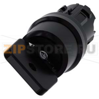 АКТУАТОР ПОВОРОТНОГО ПЕРЕКЛЮЧАТЕЛЯ С КЛЮЧОМ O.M.R., 22MM, КРУГЛ., ПЛАСТИК, НОМЕР ЗАМКА 73034, ЧЁРНЫЙ, С 2 КЛЮЧАМИ, 2 КОММУТАЦИОННЫХ ПОЛОЖЕНИЯ: O<I, БЕЗ ФИКСАЦИИ, ACT. AN. 50 ГРАД.: 12/2 Ч., ПОЛОЖЕНИЕ ИЗЪЯТИЯ КЛЮЧА: O Siemens 3SU1000-4HC01-0AA0
