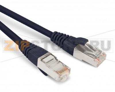 Hyperline PC-LPM-STP-RJ45-RJ45-C5e-0.5M-LSZH-BK Патч-корд F/UTP, экранированный, Cat.5e, LSZH, 0.5 м, черный 