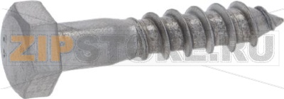 ВИНТ ПО ДЕРЕВУ С ШЕСТИГРАННОЙ ГОЛОВКОЙ  M8X40 ММ 