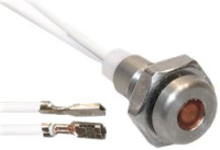 VOYANT LED AMBRE ø6mm 230V