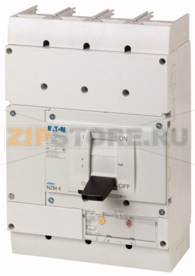 Выключатель автоматический 1000А/ 630 А, 4 полюса, 85кА Eaton NZMH4-4-AE1000/630 