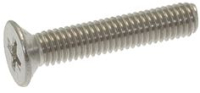 VITE A TESTA SVASATA PIANA M3x16