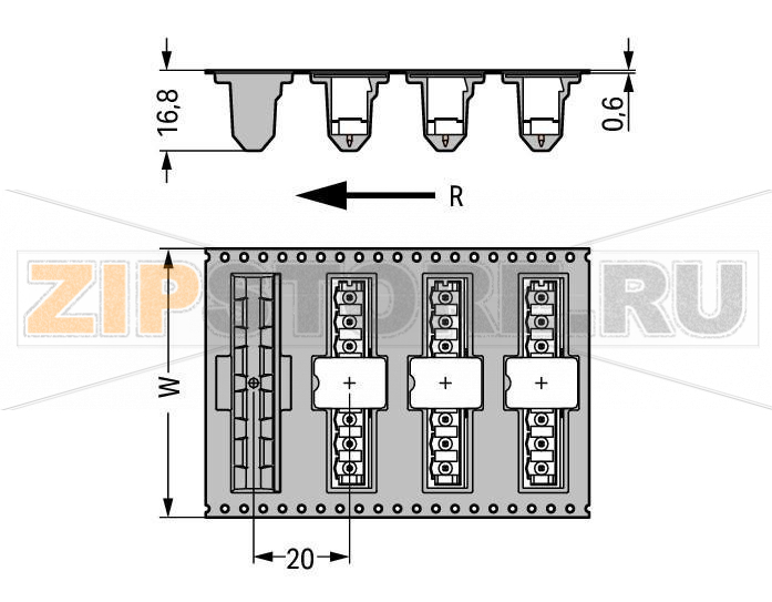 MCS MIDI Classic Вилка под пайку THR; 1.0 x 1.0 mm solder pin; прямые; Шаг контактов 5 мм; 11-пол.; черные Wago 231-141/001-000/105-604/997-409 Вилки для пайки оплавлением припоя для поверхностного монтажаДоступны в ленте на бобине для автоматической сборкиТакже доступны в оптовой упаковке для ручной сборки.Вилки могут монтироваться горизонтально или вертикальноВозможны варианты кодировки...