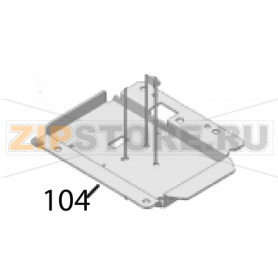 Label holder support set Sato CL4NX Plus Label holder support set Sato CL4NX PlusЗапчасть на деталировке под номером: 104Название запчасти на английском языке: Label holder support set Sato CL4NX Plus.