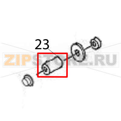 Idler shaft Sato HR212 TT Idler shaft Sato HR212 TTЗапчасть на деталировке под номером: 23Название запчасти на английском языке: Idler shaft Sato HR212 TT.