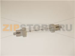 ИК-КВАРЦЕВАЯ ЛАМПА МОЩНОСТЬЮ 100 ВТ В ОБОЛОЧКЕ, 118 ММ 