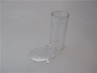 TUBO DI CARICO TRASPARENTE ø 34x81 mm