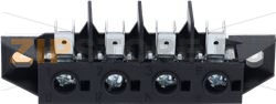TERMINAL BLOCK 4P 40A 450V ART.FV173 SCR 