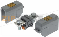 Terminal 95mm  Gy  200V incl. 2 Covers C 