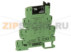 Аксессуар Optocoupler VAZ-PLC-OSC-120UC/48DC/100/SEN Pepperl+Fuchs Описание оборудованияOptocoupler to convert 120 V inputs to 24 VDC