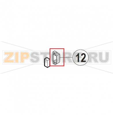 Magnet support Hobart UXT-10A                                        Magnet support Hobart UXT-10AЗапчасть на сборочном чертеже под номером: 12Название запчасти на немецком языке языке: Magnet support Hobart UXT-10A