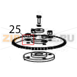 Plain washer Hurakan HKN-10SN Plain washer Hurakan HKN-10SNЗапчасть на деталировке под номером: 25