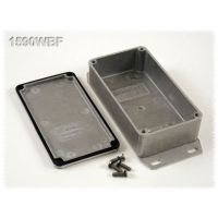 Корпус алюминиевый 111.5x59.5x31 мм, серый, 1 шт Hammond 1590WBF