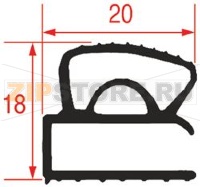 УПЛОТНИТЕЛЬ ДЛЯ ХОЛОДИЛЬНОЙ КАМЕРЫ - 6 М