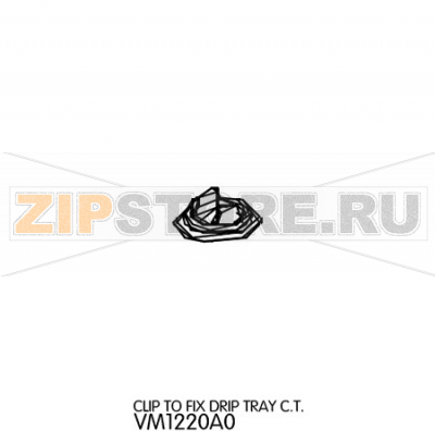 Clip to fix drip tray C.T. Unox XVC 205 Clip to fix drip tray C.T. Unox XVC 205Запчасть на деталировке под номером: 84Название запчасти на английском языке: Clip to fix drip tray C.T. Unox XVC 205