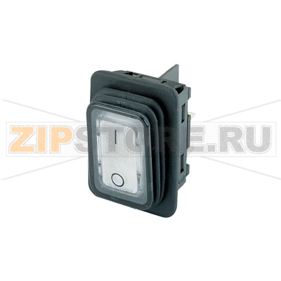 Переключатель клавишный 24 В/DC, 10 А, 2 x выкл/вкл, 1 шт Marquardt 1935.3133 