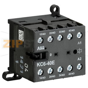 Миниконтактор KC6-40-Z, 3 А, 400 В, AC3, катушка: 48 В/DC ABB GJH1213001R1406 