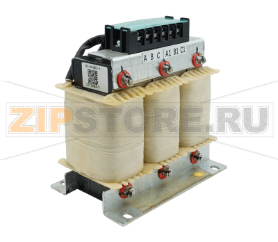 Дроссель входной 380 В, 0.4-3 кВт, 10 А, 5 мГн, 3 фазы, IP00 Inovance MD-ACL-10-5-4T 