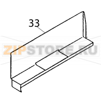 Left drip guard Fagor ECO-120