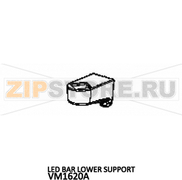 Led bar lower support Unox XVC 305E Led bar lower support Unox XVC 305EЗапчасть на деталировке под номером: 22Название запчасти на английском языке: Led bar lower support Unox XVC 305E