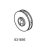 Girante Pompa Lgb 0,3HP ZF140 Comenda LB 200