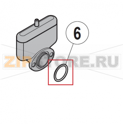 O-ring Hobart UXT-10A                                                                    O-Ring  Hobart UXT-10AЗапчасть на сборочном чертеже под номером: 6Название запчасти на немецком языке языке: O-Ring Hobart UXT-10A
