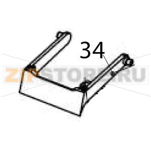 Shaving dregs panel Hurakan HKN-ME709 Shaving dregs panel Hurakan HKN-ME709Запчасть на деталировке под номером: 34