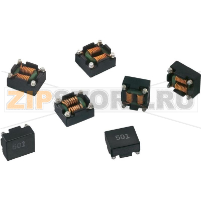 Фильтр линейный 11 мкГн, SMD, 0.03 Ом, 1000 Ом, 2.5 A, 1 шт Würth Elektronik WE-SL5 