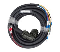 Кабель силовой с тормозом 5 м, 380 В, 4-5 кВт Inovance S6-L-B011-5.0